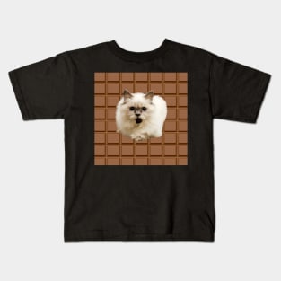 Chocolate cat Kids T-Shirt
